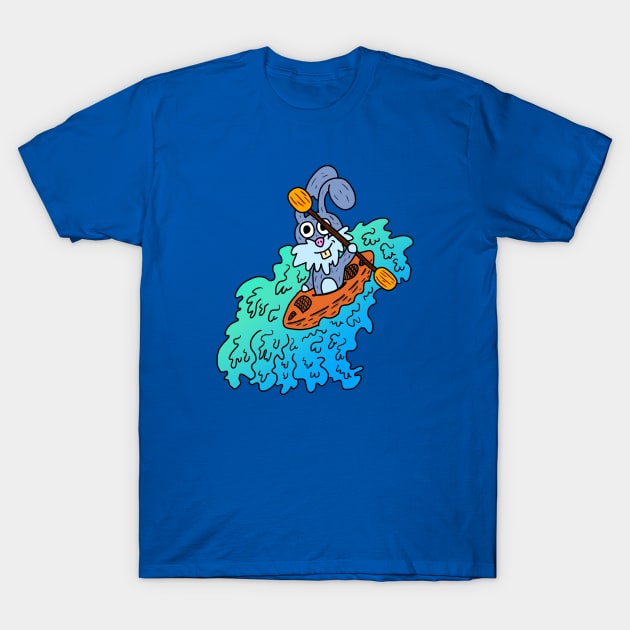 Bunny Rafting T-Shirt by mm92